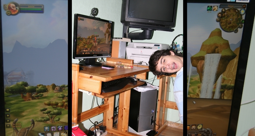 Vadim's new computer in 2008