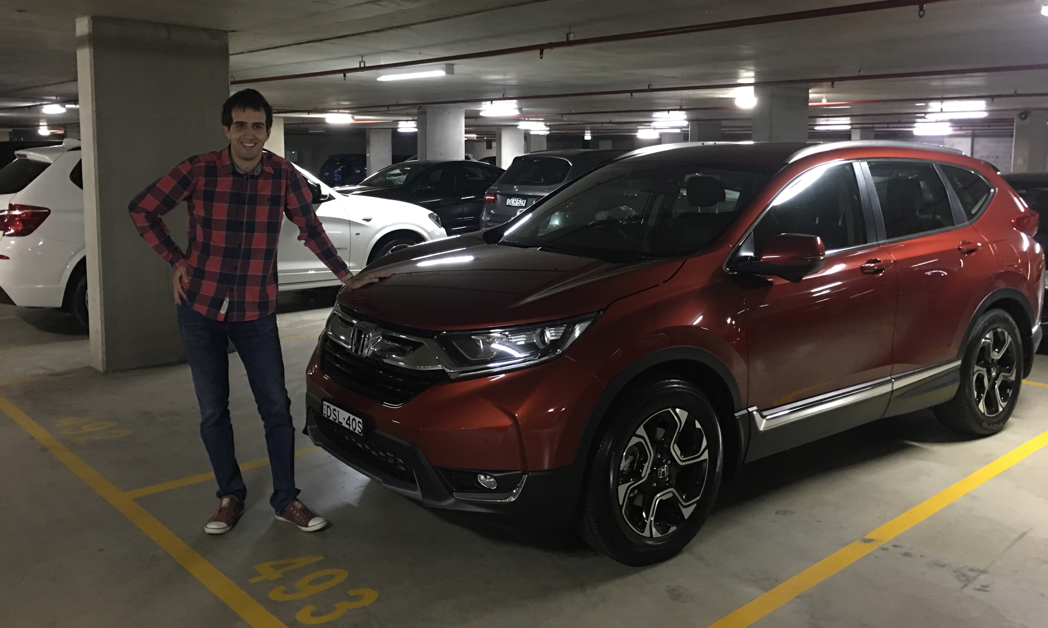 Vadim & his first car